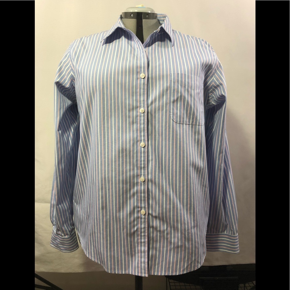 LL Bean Oxford wrinkle resistant LS. Size XL